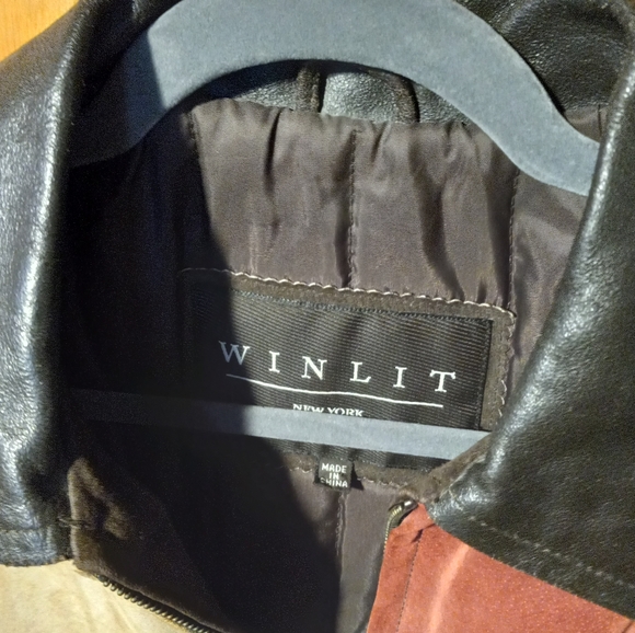 Vintage Suede Leather Jacket - Picture 5 of 6
